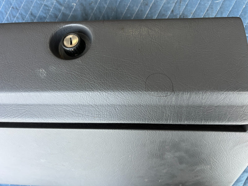 1989-1995 Volvo 740 940 Sedan Dash Right Glove Box Compartment Gray OEM #3725EM