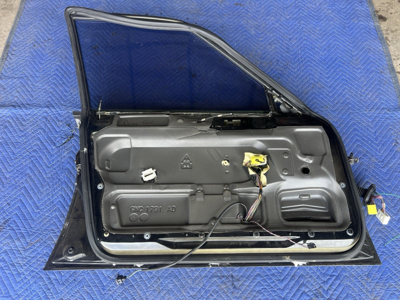 1998-2003 Jaguar XJR XJ X308 Driver Left LH Front Door Black Sedan OEM #4775E