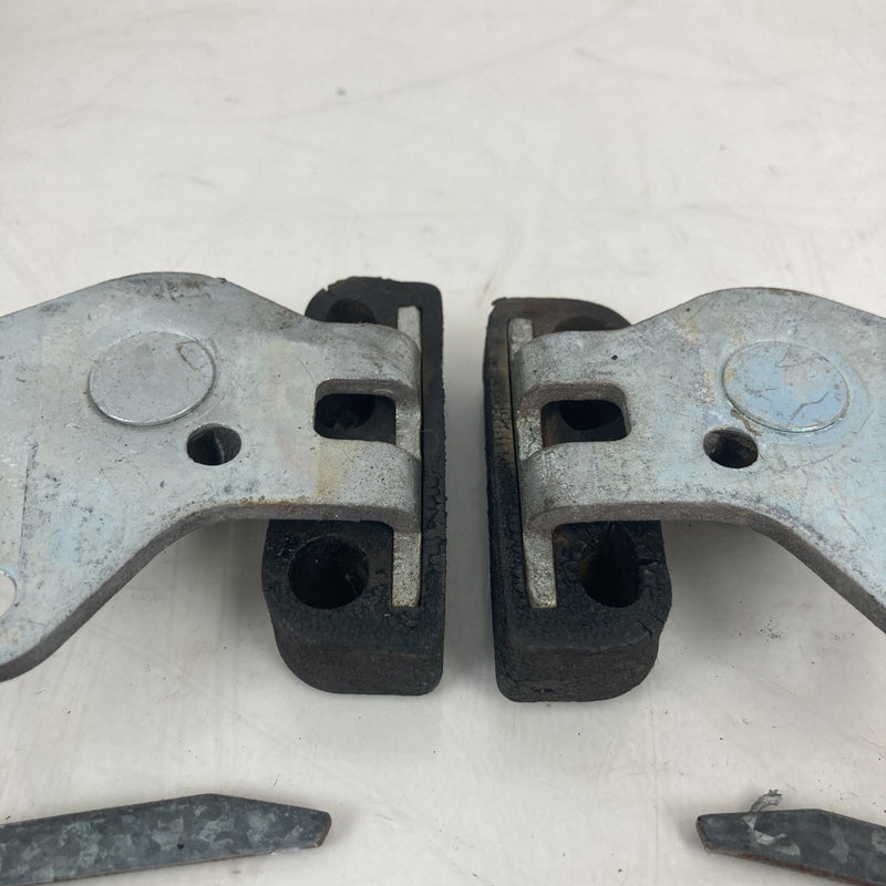 1981-1985 Volvo 240 245 Rear Seat Striker Set w/ Hardware OEM