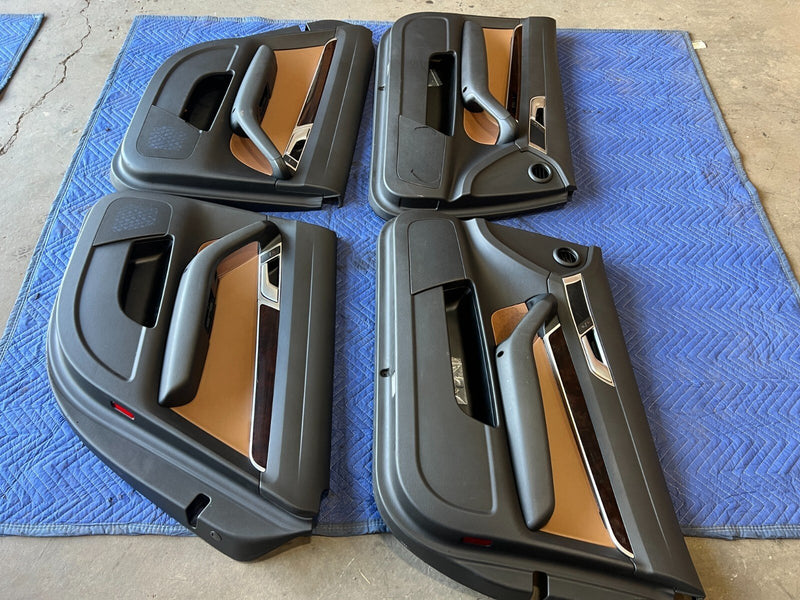 2005-2011 Audi A6 Door Card Panel Trim Front Rear Left Right Set OEM #6502EM