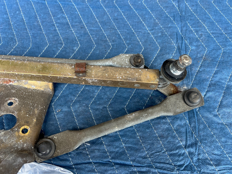 1983-1985 Porsche 944 Front Windshield Wiper Transmission Linkage OEM #2521EM