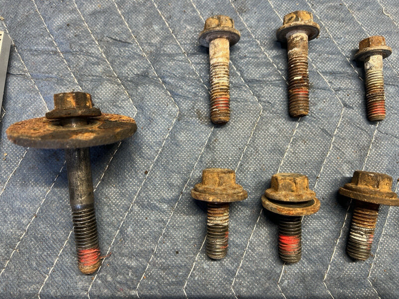 1998-2000 Volvo V70R V70 Rear Subframe Bolt Set Hardware OEM #4036E