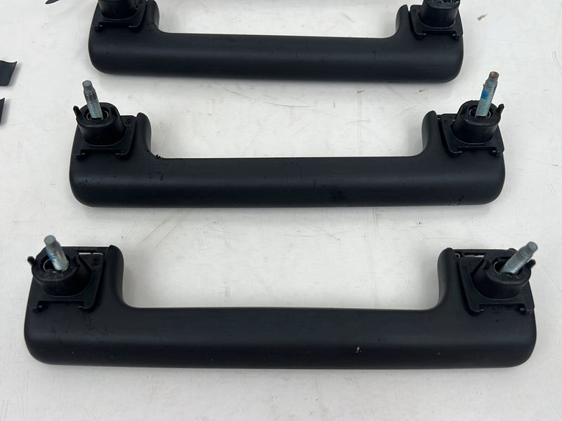 2001-2003 Audi S8 D2 A8 Overhead Front Rear Grab Handle Set of 4 Black OEM #6074EM
