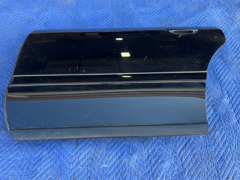 1996-2003 Audi S8 D2 A8 Rear Driver Left Door Shell Brilliant Black OEM #6426EM