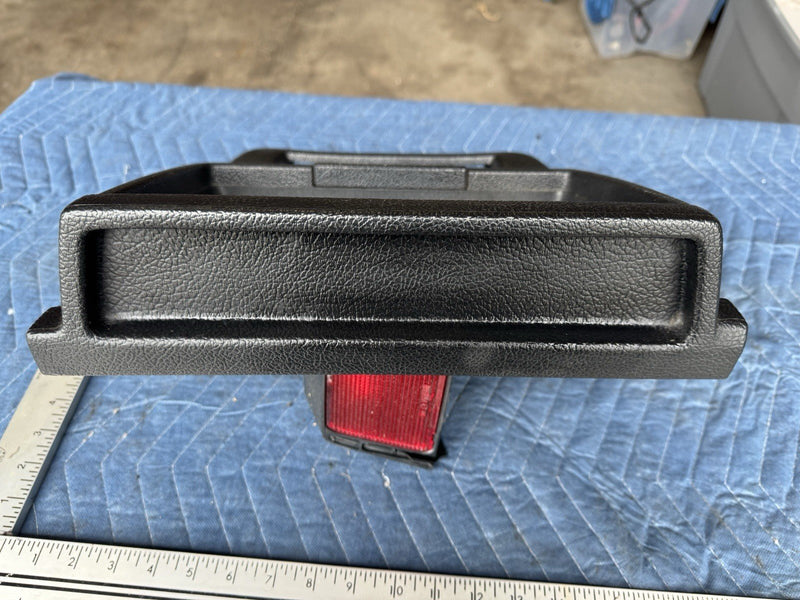 1986-1993 Volvo 240 244 245 Center Dash Trim Radio Surround Black OEM #4818E