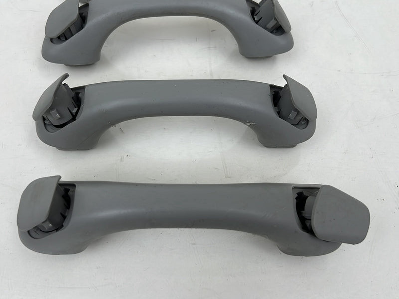 2004-2007 Volvo S60R V70R Overhead Grab Handle Set of 4 Gray OEM #5815EM