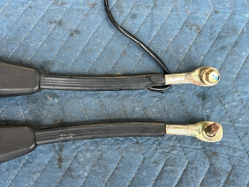 1985-1988 Suzuki Samurai SJ413 Pair Front Seatbelt Receivers LH RH OEM #2316CN