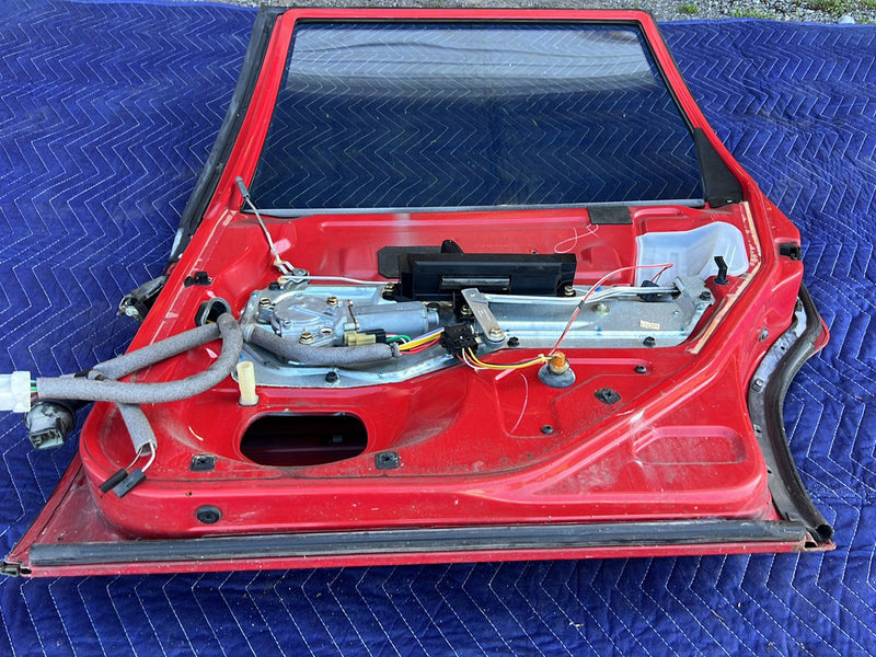 1993-1997 Volvo 850 Rear Passenger Right RH Door Assembly Red OEM