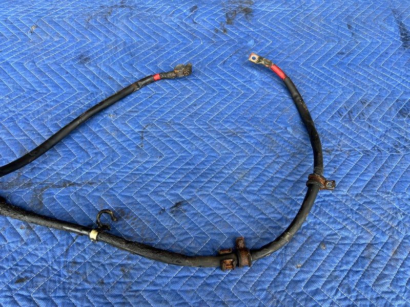 1989-1995 Volvo 740 940 Sedan Positive Battery Cable Engine OEM #3813EM
