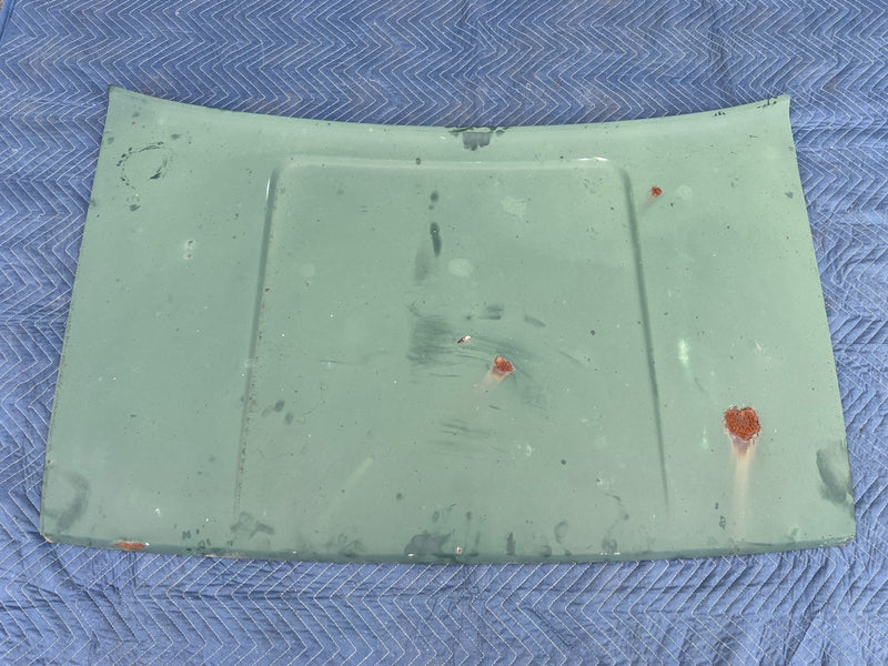 1967-1974 Volvo 140 142 Coupe Rear Deck Trunk Lid Panel Green OEM #4854EM