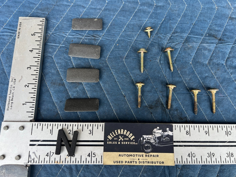 1989-1995 Volvo 740 940 Right Door Sill Plate Mounting Bolt Hardware OEM #3786EM