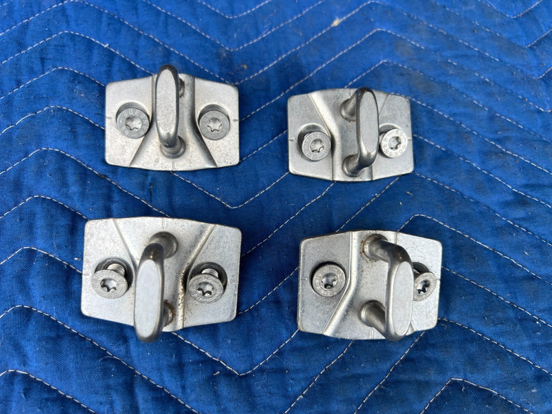 2011-2013 BMW X5 X5M E70 Set of 4 Door Latch Striker Plate Catch OEM #2011EM