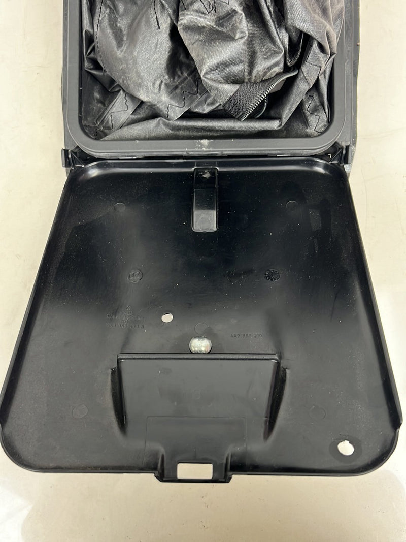 1996-2003 Audi S8 D2 A8 Rear Seat Ski Pass Bag Cover Boot w/ Trim OEM #6383EM