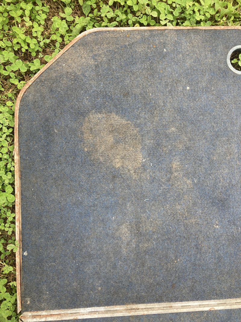 1981-1985 Volvo 240 245 Cargo Cover Rear Blue Carpet 1259282 OEM