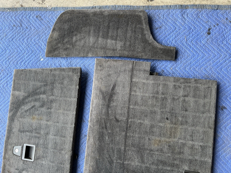1993-1997 Volvo 850 850R Wagon Only Rear Carpet Panel Set Floor Trim OEM #4432E