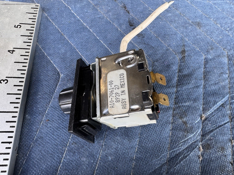 1986-1993 Volvo 240 244 245 Air Conditioning Switch Dial AC Dash OEM #4934E