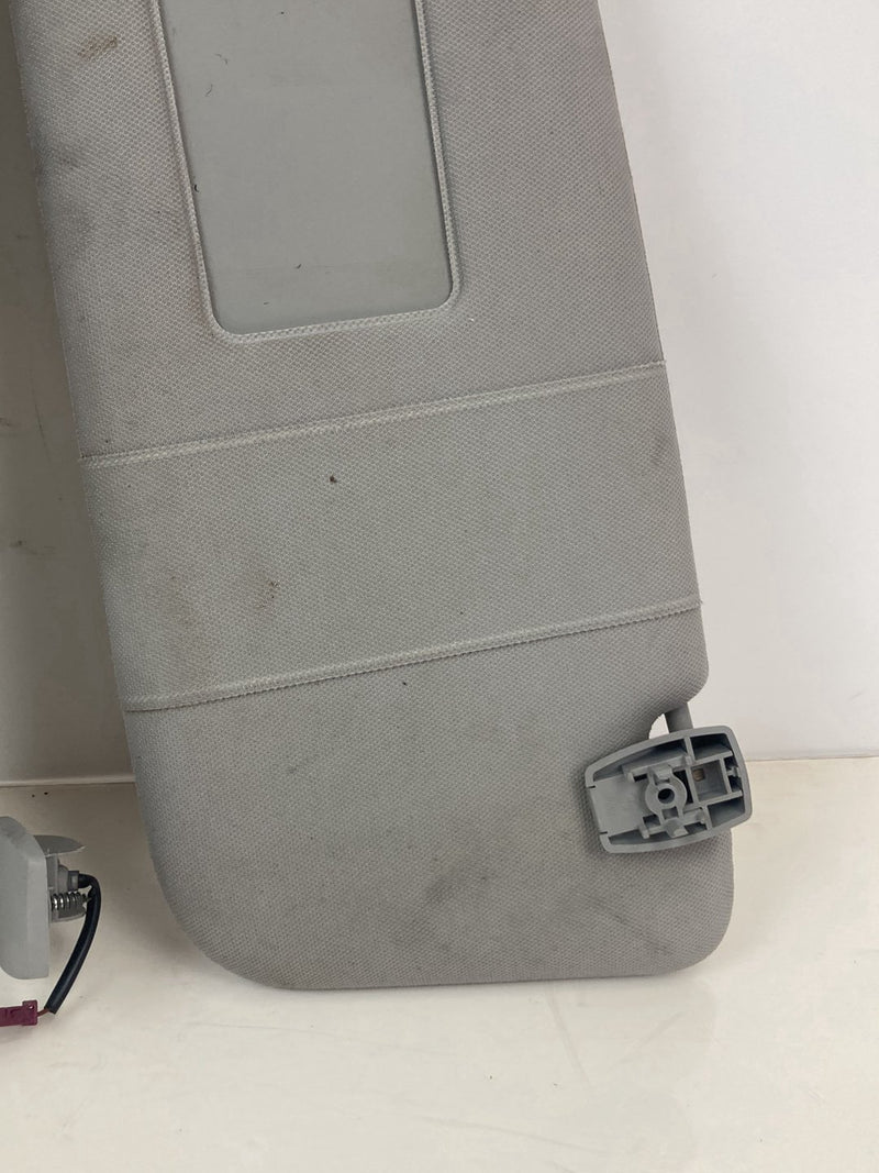 2003-2007 BMW 545i E60 Sun Visor Pair Gray OEM #4936M