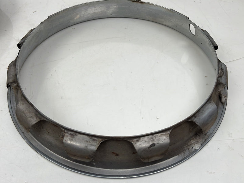 1975-1980 Volvo 244 240 14” Steel Wheel Trim Ring Chrome OEM #5401EM