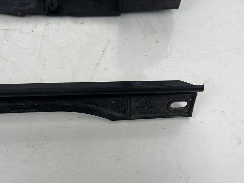 1986-1994 BMW 740iL E32 Front Bumper Radiator Headlight Trim Pair OEM #6766EM