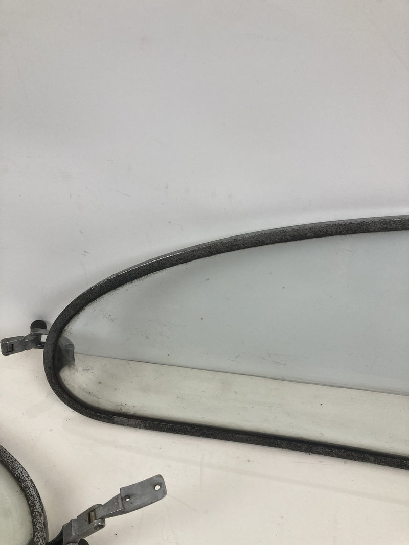 1958-1965 Volvo PV 544 Rear Quarter Glass Coupe Pair Left Right LH RH OEM #4741M