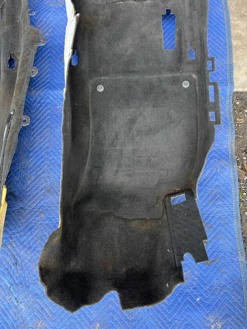 2005-2011 Audi A6 Complete Black Molded Carpet Set Front Rear LH RH OEM #3396EM