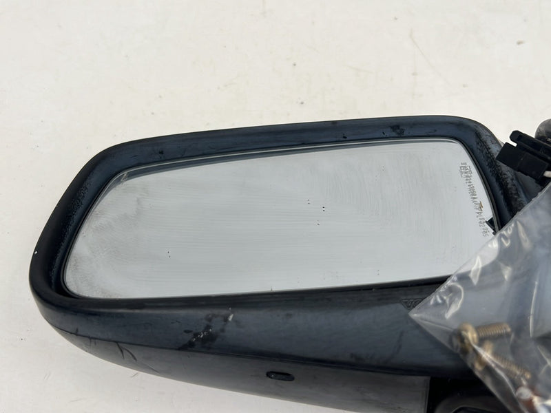 1990-1992 Volvo 740 745 940 Driver Left Door Mirror Blue Green Metallic OEM #5957EM