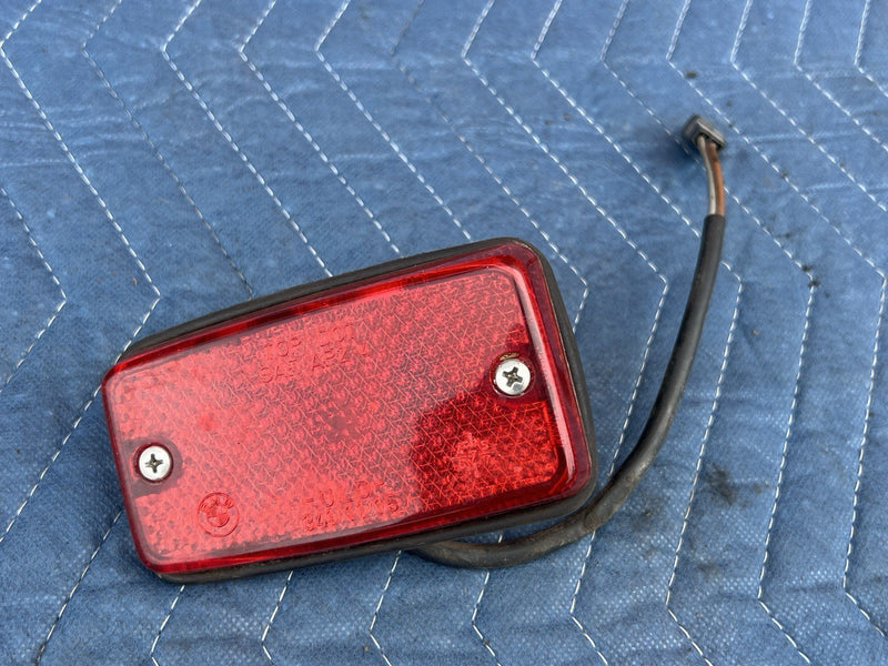 1977-1983 BMW 2002 Ti 3410104 E21 3 Series ULO Red Side Marker Lights OEM #3884M