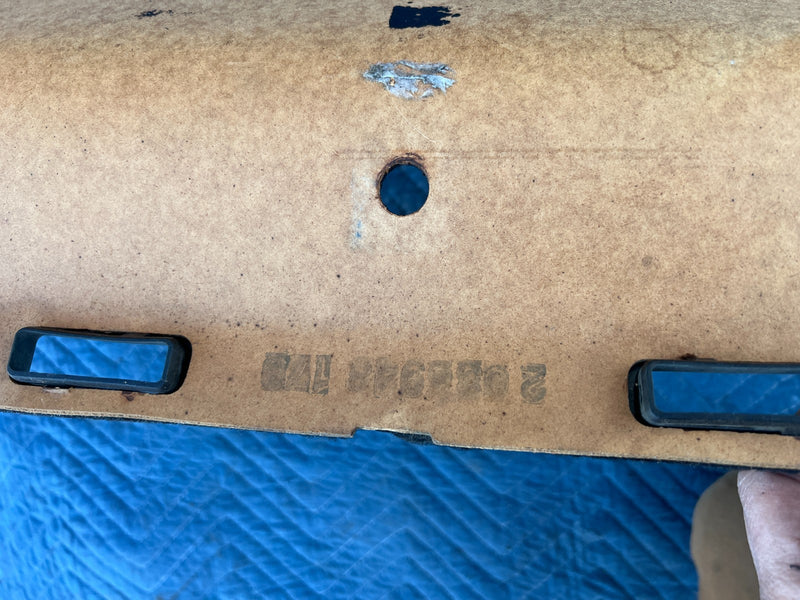 1986-1993 Volvo 240 244 *Sedan Only* Rear Parcel Shelf Trim Gray OEM #4412EM