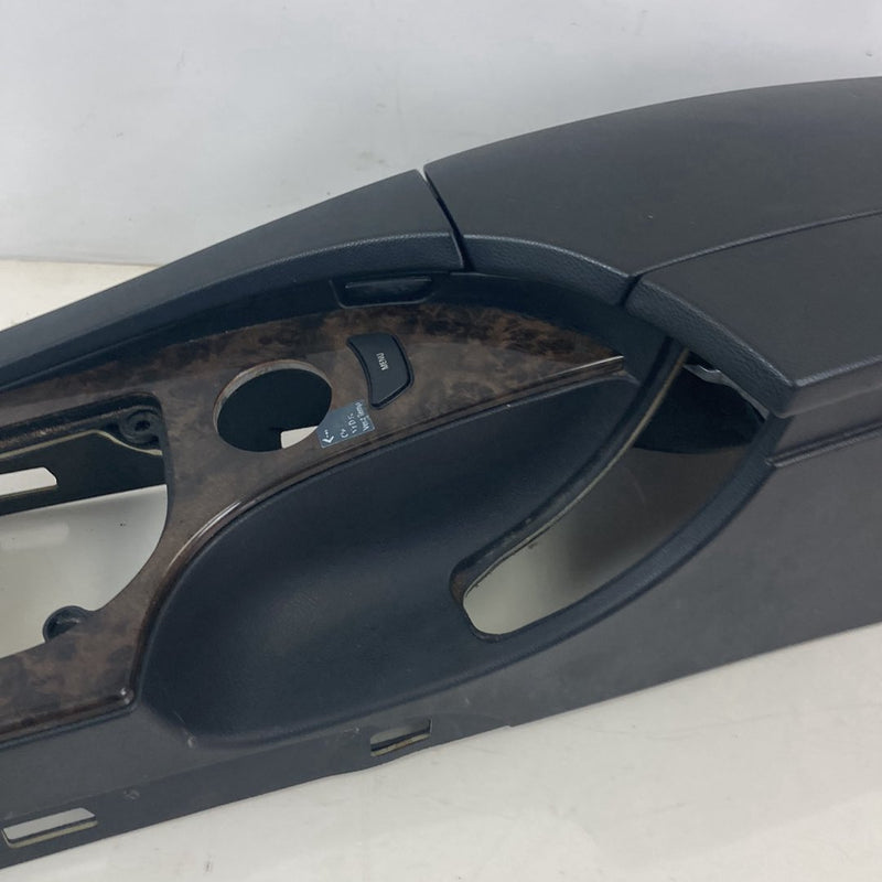 2003-2007 BMW 545i E60 Center Console Assembly Black 7034086 OEM #4965M