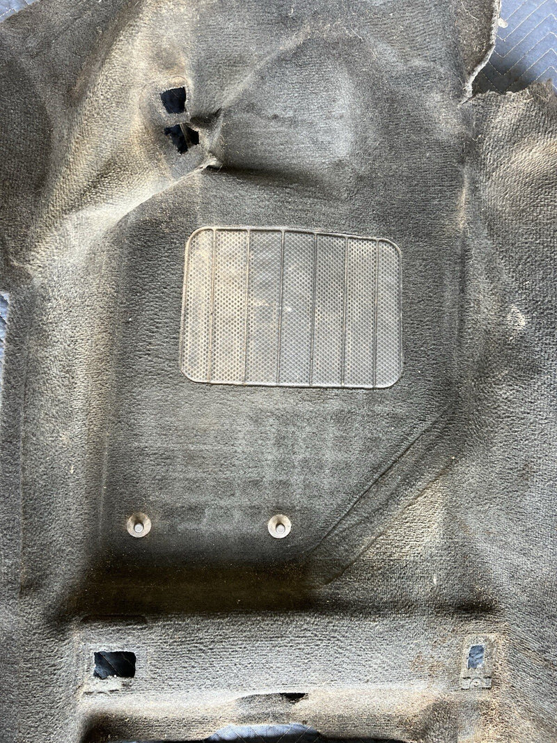 1998-2000 Volvo V70R V70 Molded Carpet Set Front & Rear Charcoal Black OE #4071E