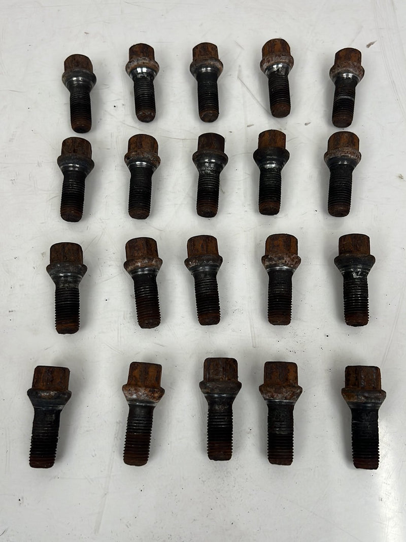 1996-2003 Audi S8 D2 A8 Wheel Bolt Stud Lug Nut Set of 20 OEM #6492EM