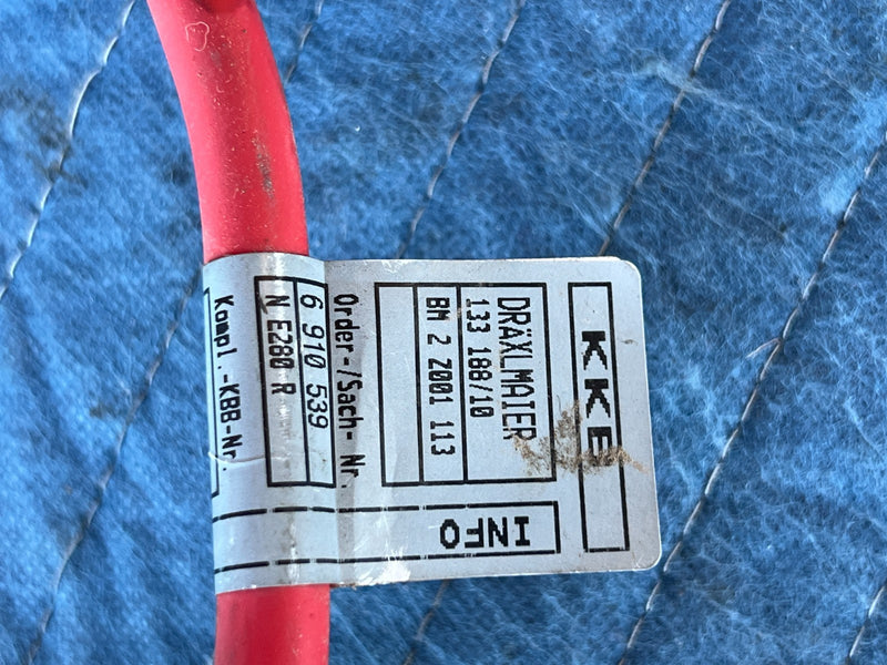 2000-2005 BMW 330xi 325xi E46 Chassis Firewall Positive Battery Cable OE #4831EM