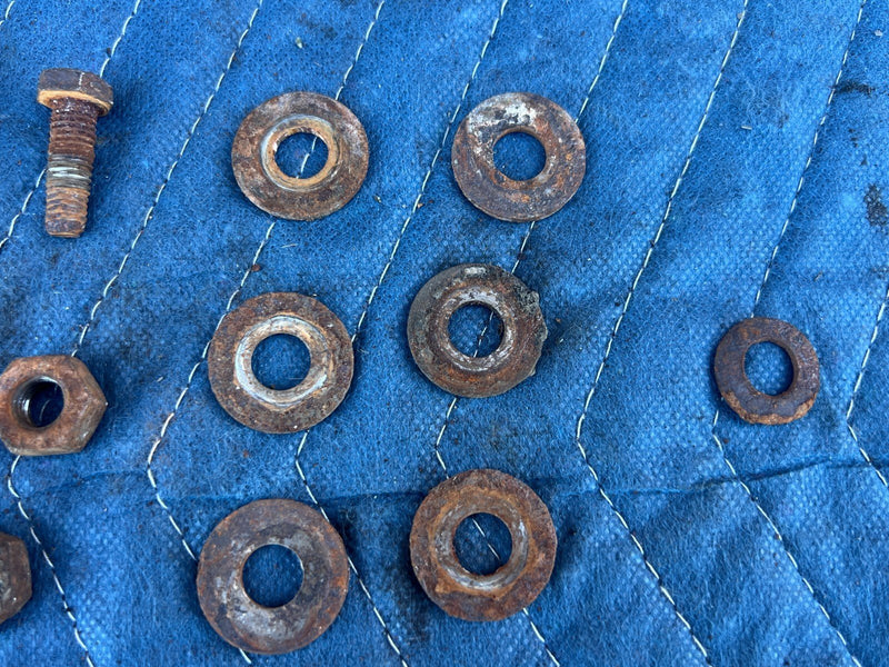 1986-1993 Volvo 240 245 Wagon Rear Bumper Mounting Bolt Hardware OEM #4207EM