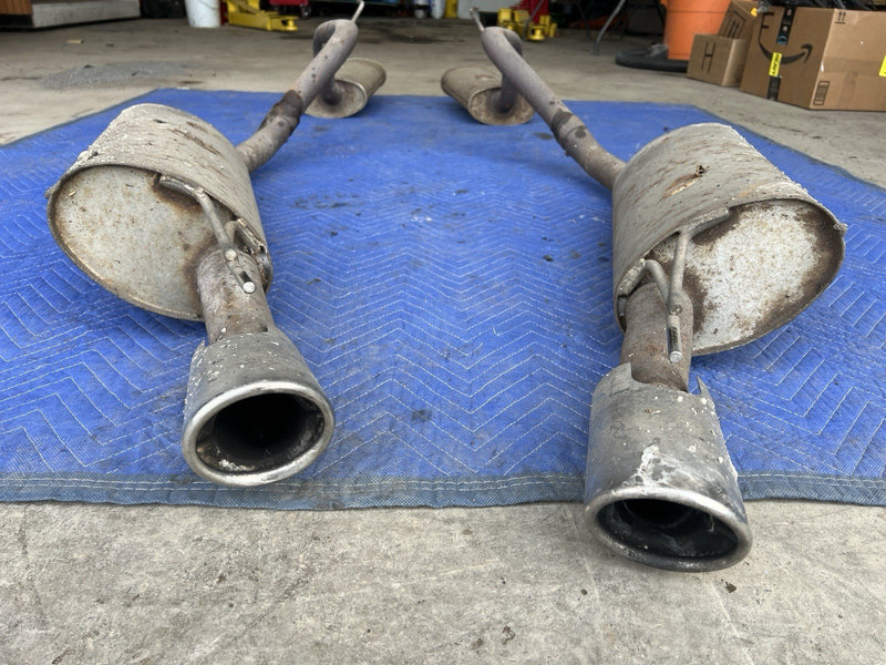1998-2003 Jaguar XJR XJ8 X308 4.0L Resonator & Muffler Set w/Pipes OEM #4745E