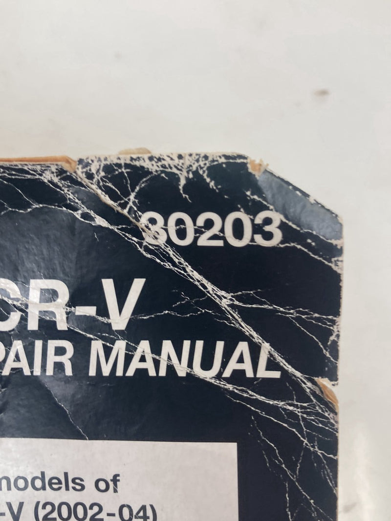 2002-2004 Honda CR-V RD2 Owners Manual Chilton 30203 OEM #5115M