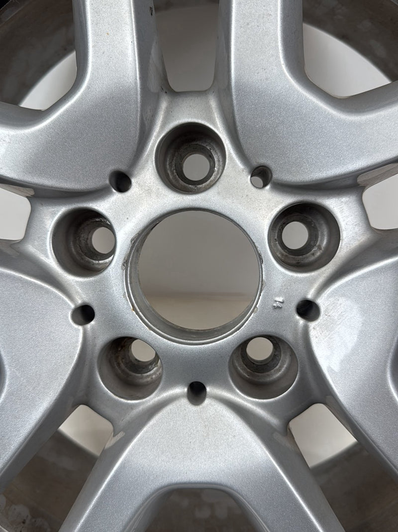 2002-2006 BMW X5 Silver 17x7.5 10-Spoke Aluminum Alloy Wheel 59444 OEM #6117EM