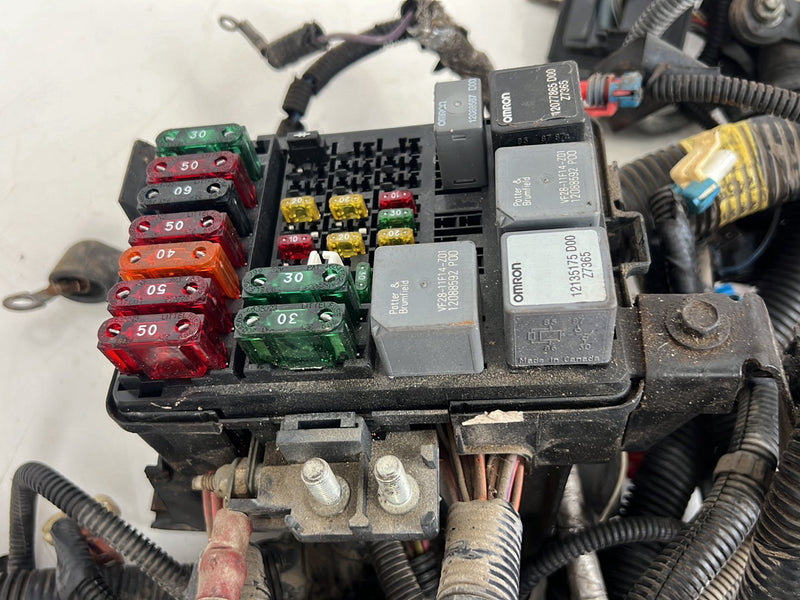 1995-1998 Chevrolet GMC C/K Engine Wiring Harness w/ Fuse Box OEM
