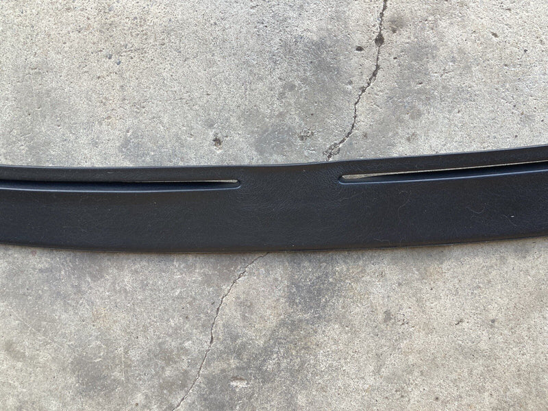 1986-1994 BMW 7 Series E32 Trim, Dashboard Top Defrost Vent Cowl Black OEM#1009M