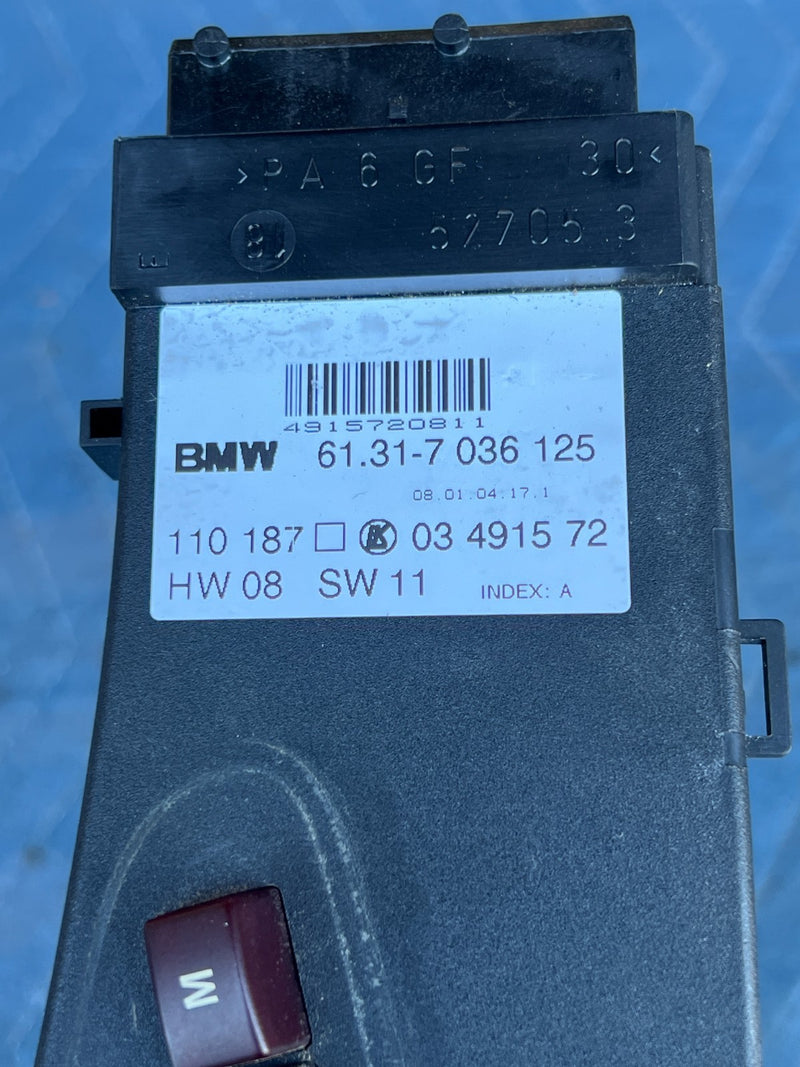 2000-2005 BMW 330xi 325xi E46 Front Driver Left Power Seat Switch OEM #4762EM