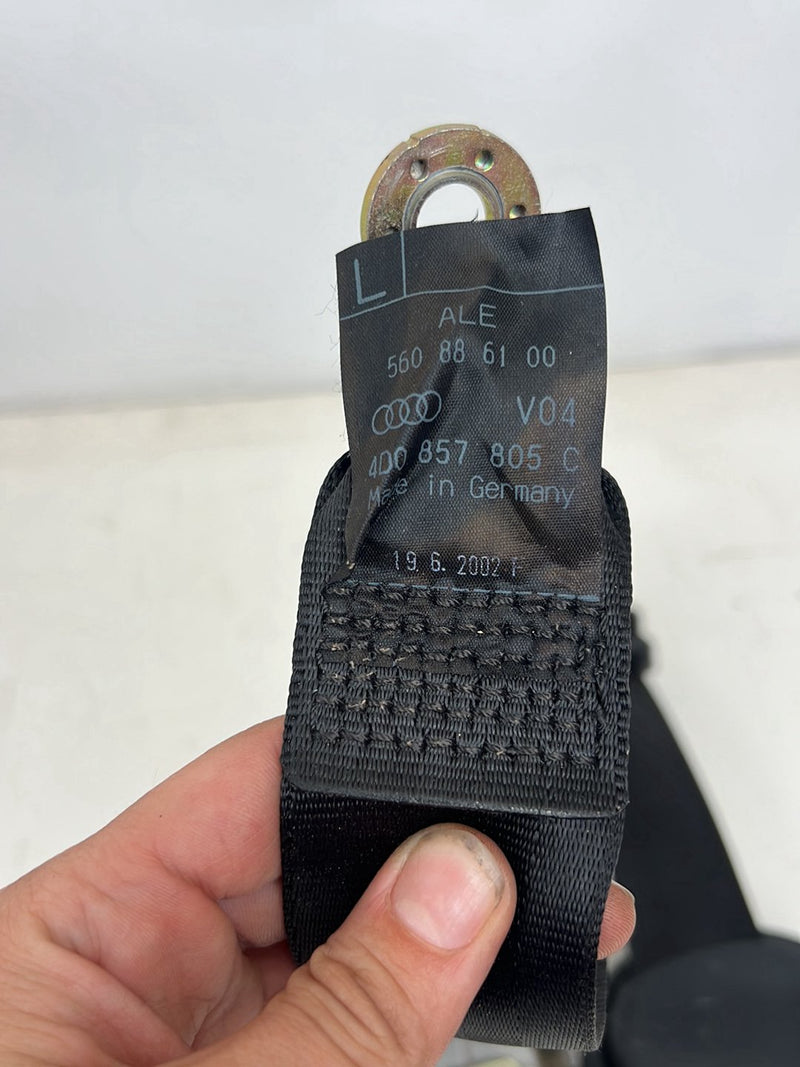 1996-2003 Audi S8 D2 A8 Rear Left Right Seat Belt Retractor & Buckles OE #6476EM