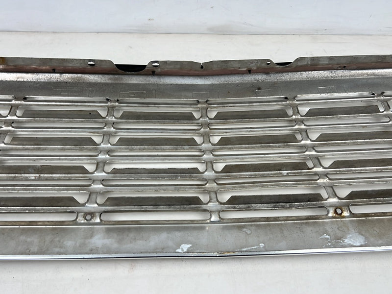1977-1978 Dodge Truck Tin Front Grille D150 Pickup Aluminum Trim OEM ##6062EM