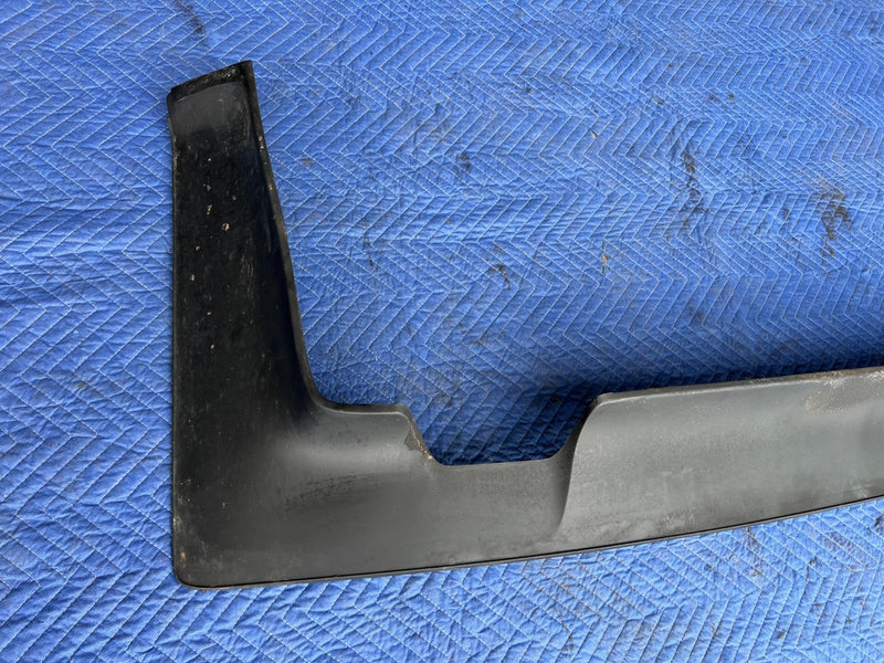 1989-1995 Volvo 740 940 Sedan Rear Bumper Cover Lower Valance Black OEM #3815EM