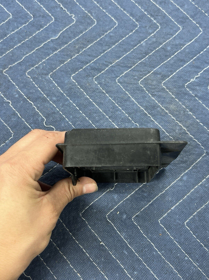 Volvo 240 242 244 245 Center Console Front Seat Belt Buckle Trim OEM #3885E