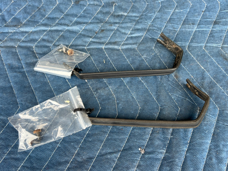 1989-1995 Volvo 740 940 Sedan Only Rear C Pillar Exterior Trim Pair OEM #3745EM