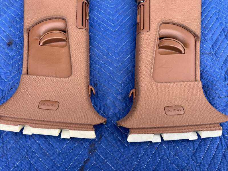 2005-2011 Audi A6 Right & Left B Pillar Trim Pair 4F0867293A OEM #3411EM