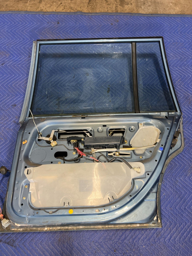 1984-1989 Volvo 740 760 Sedan Blue Metallic Rear Passenger Right Door OE #1562EM