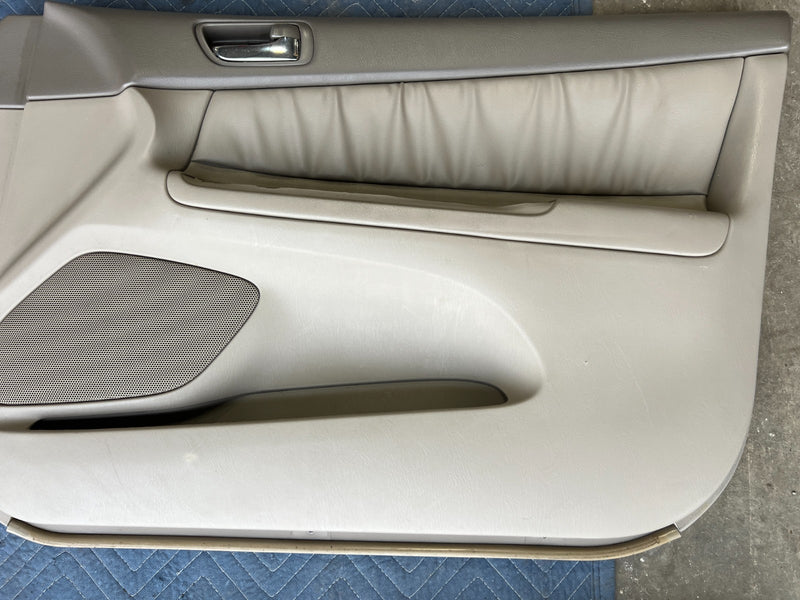 2002-2006 Toyota Camry Interior Door Card Trim Panel Set of 4 Beige OEM #5016EM