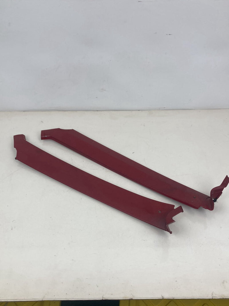 1976-1979 Cadillac Seville A Pillar Trim Red LH RH OEM #5032M