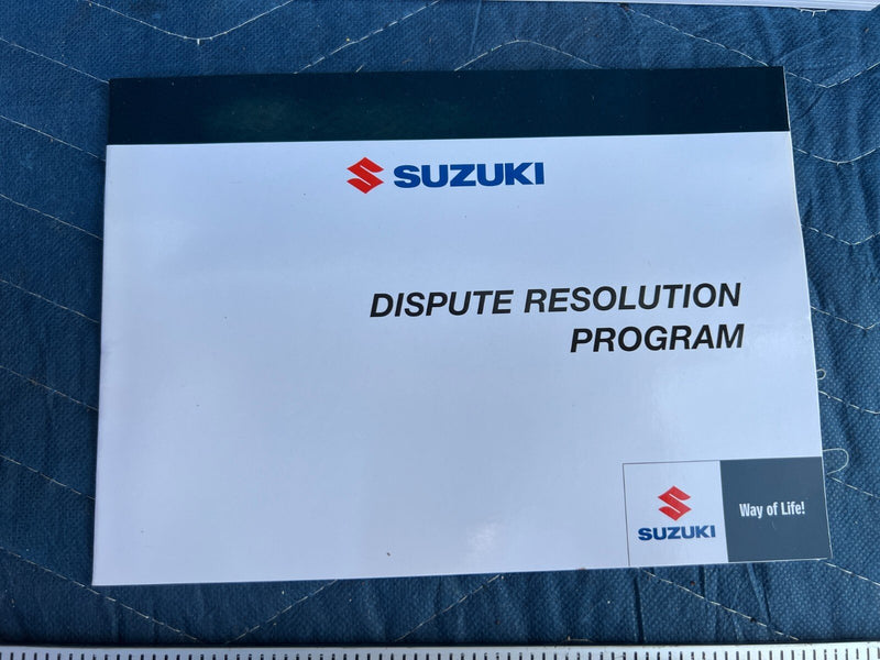 2010-2013 Suzuki SX4 Hatchback Owner's User Manual Handbook Pamphlet OEM #1279CN