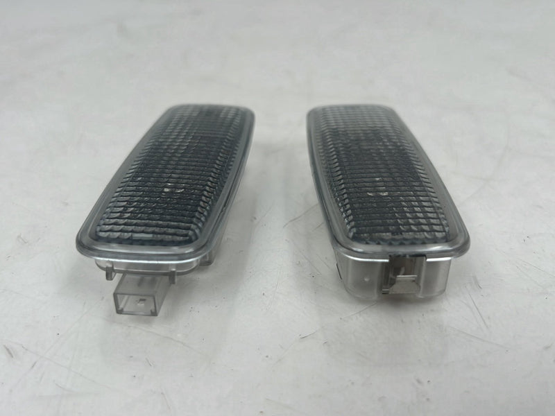 1996-2003 Audi S8 D2 A8 Overhead Sun Visor Light Lamp Assembly Pair OEM #6435EM